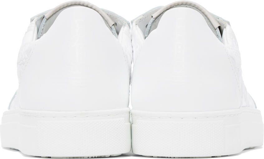 Vivienne Westwood White Embossed Sneakers