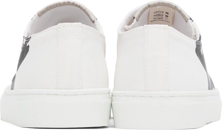 Vivienne Westwood White Plimsoll 2.0 Low Top Sneakers