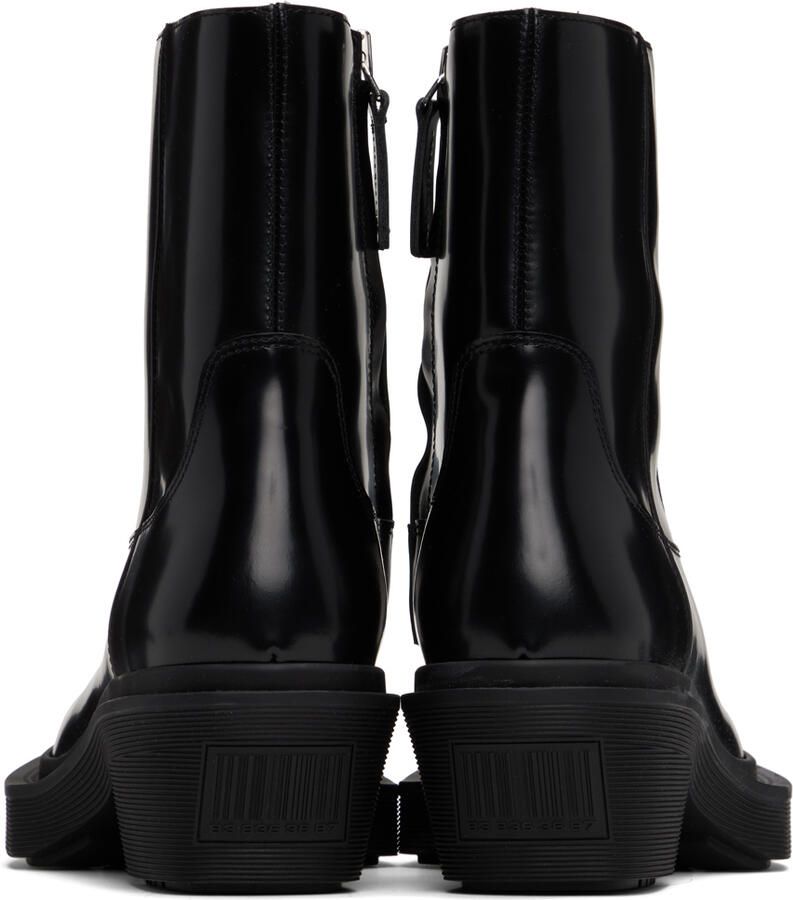 VTMNTS Black Neo Western Boots