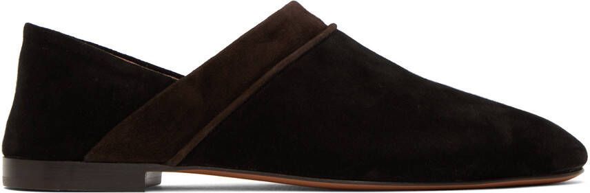 Wales Bonner Black Earth Loafers