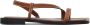 Wales Bonner Tan Strap Sandals - Thumbnail 1