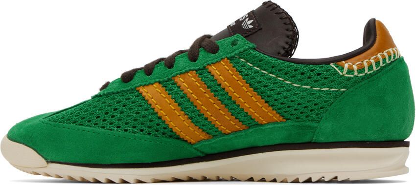 Wales Bonner Green adidas Originals Edition SL72 Sneakers - Picture 3