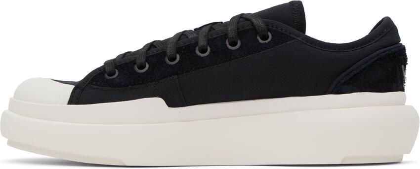 Y-3 Black Ajatu Court Low Sneakers - Picture 3