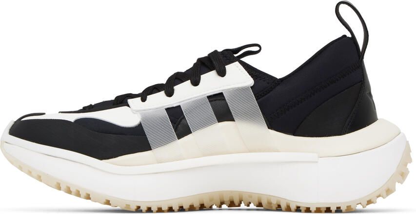 Y-3 Black & White Qisan Cozy II Sneakers - Picture 3