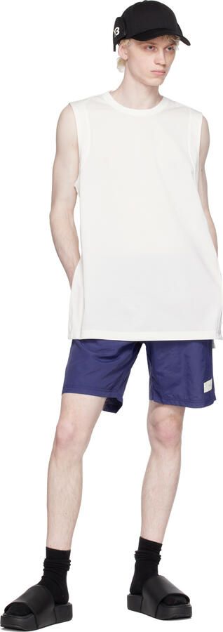 Y-3 Black Cushioned Platform Slides - Picture 4