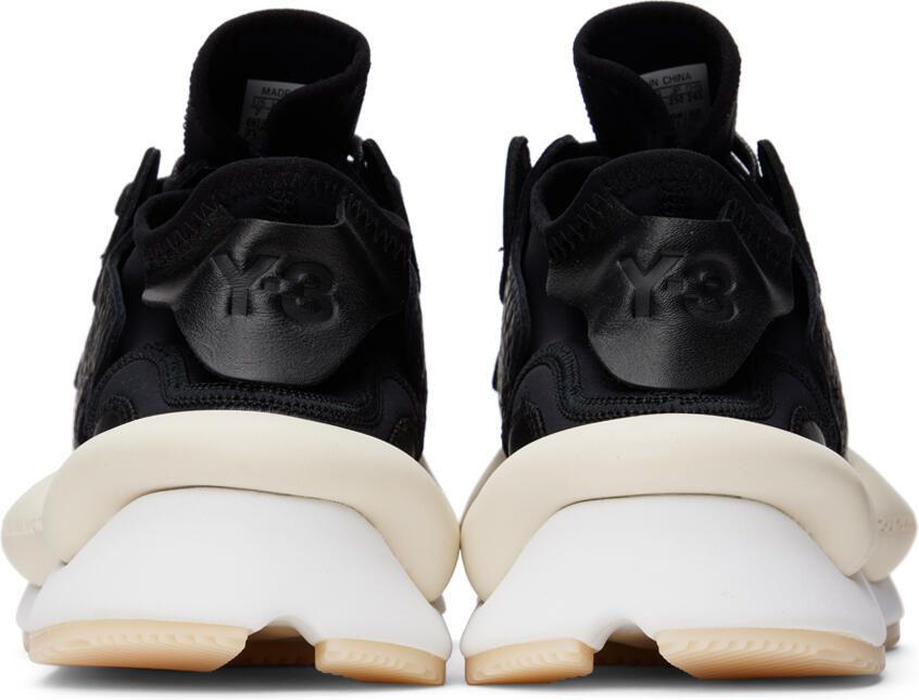 Y-3 Black Kaiwa Sneakers - Picture 8