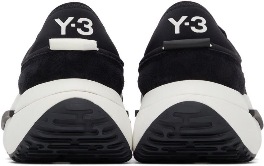 Y-3 Black Qisan Cozy Sneakers - Picture 2