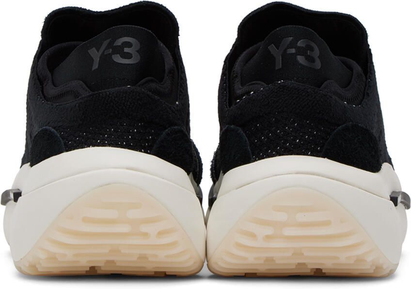 Y-3 Black Qisan Sneakers - Picture 4