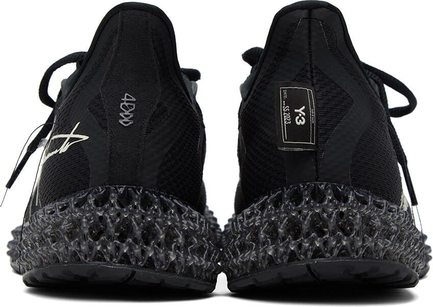 Y-3 Black Runner 3D Sneakers - Picture 1