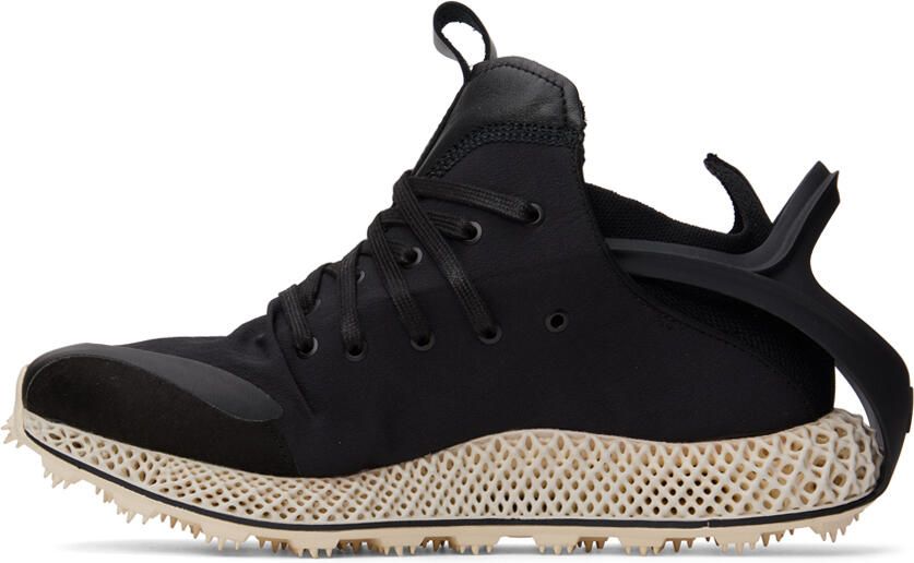 Y-3 Black Runner 4D Exo Sneakers - Picture 3