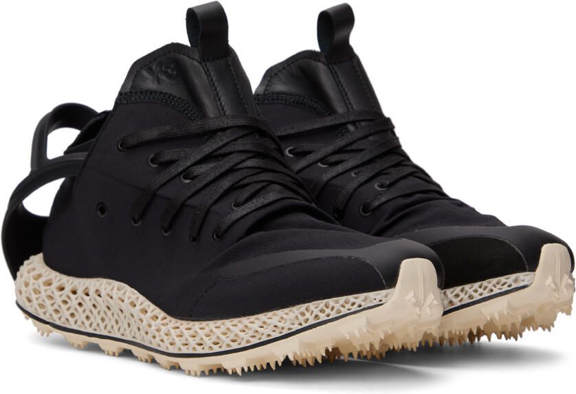 Y-3 Black Runner 4D Exo Sneakers - Picture 2