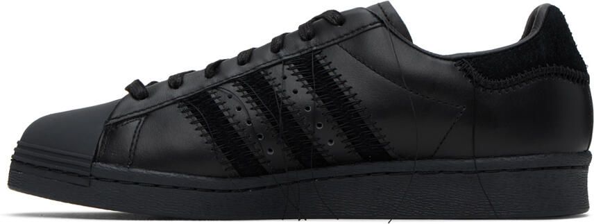 Y-3 Black Superstar Sneakers - Picture 5