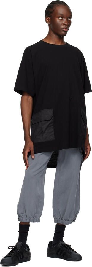 Y-3 Black Superstar Sneakers - Picture 4