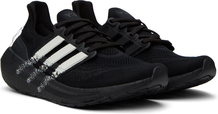 Y-3 Black Ultraboost Light Sneakers
