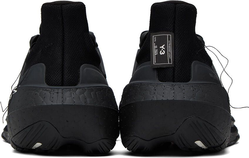 Y-3 Black Ultraboost Light Sneakers