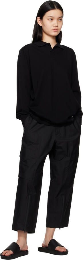 Y-3 Black Water Slides - Picture 4