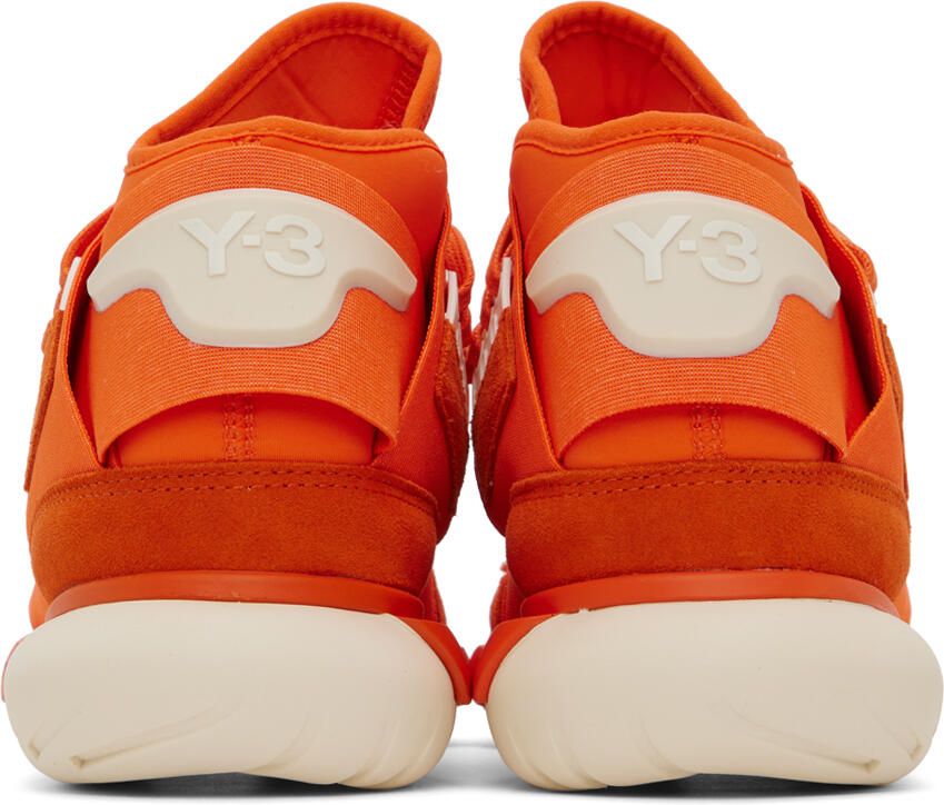 Y-3 Orange Qasa High Sneakers