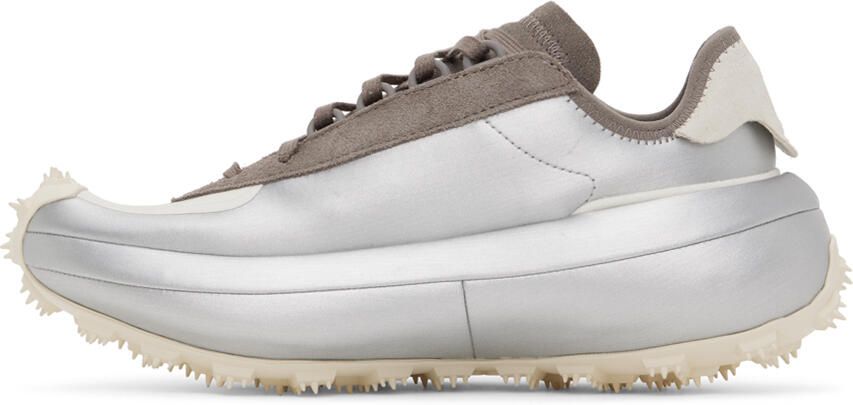 Y-3 Silver Makura Sneakers - Picture 3