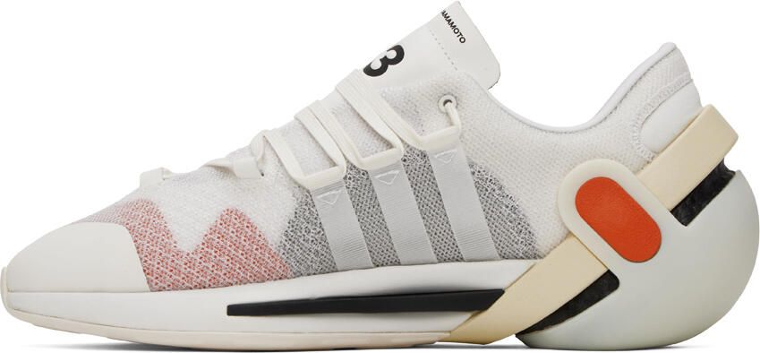 Y-3 White Idoso Boost Sneakers - Picture 3