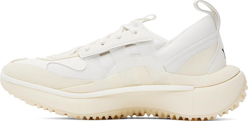 Y-3 White Qisan Cozy II Sneakers - Picture 4