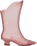 Y Project Pink Melissa Edition Court Boots - Thumbnail 1