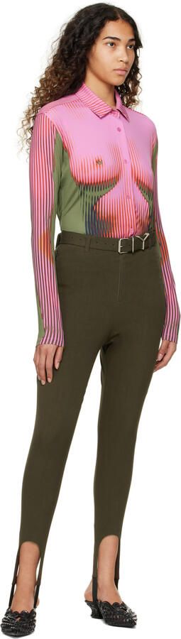 Y Project Black Melissa Edition Melissa Point Mules - Picture 2