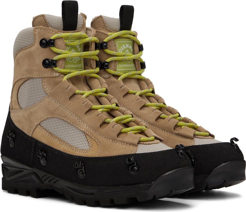 Y Project Brown Diemme Edition Civetta Boots - Picture 3