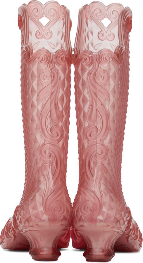 Y Project Pink Melissa Edition Court Boots - Picture 5