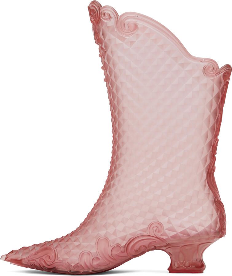 Y Project Pink Melissa Edition Court Boots