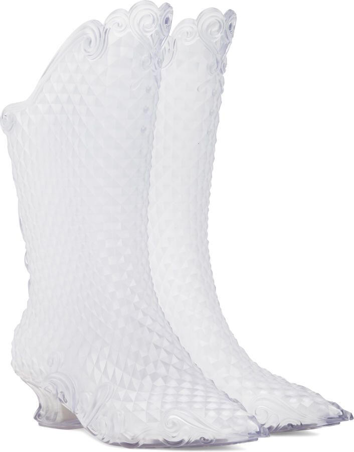 Y Project Translucent Melissa Edition Court Boots - Picture 3