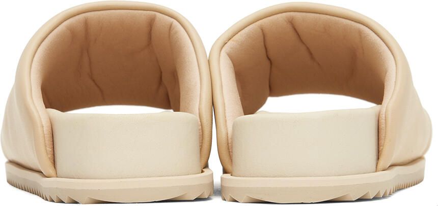 YUME Beige Finn Slides