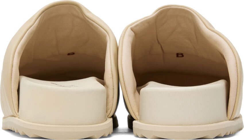 YUME Beige Truck Mules