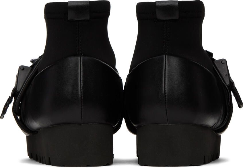 YUME Black Camp Ankle Boots