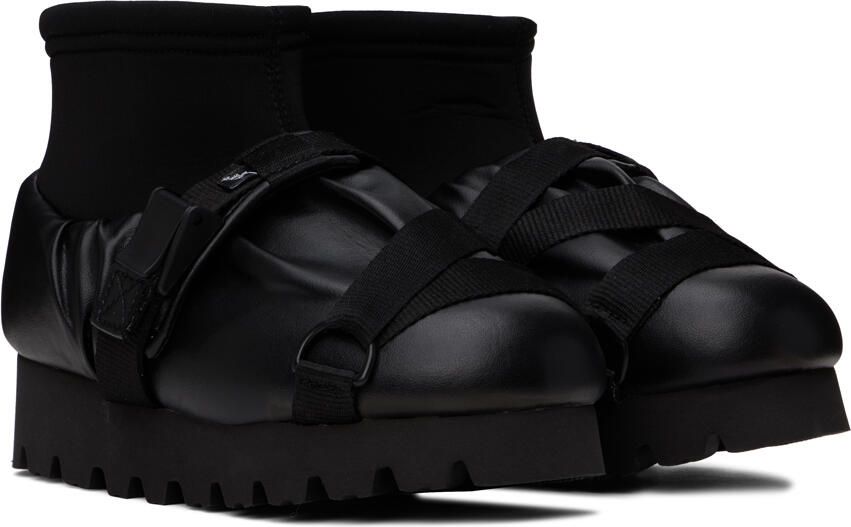 YUME Black Camp Boots - Picture 3