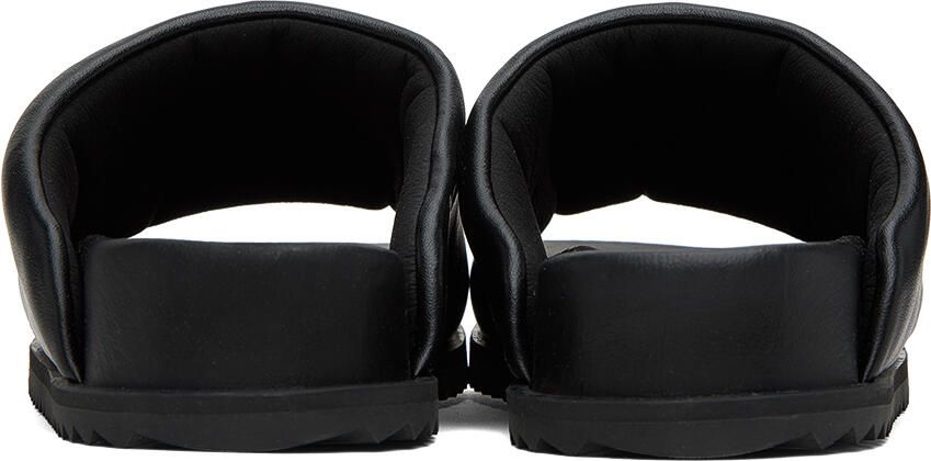 YUME Black Finn Slides