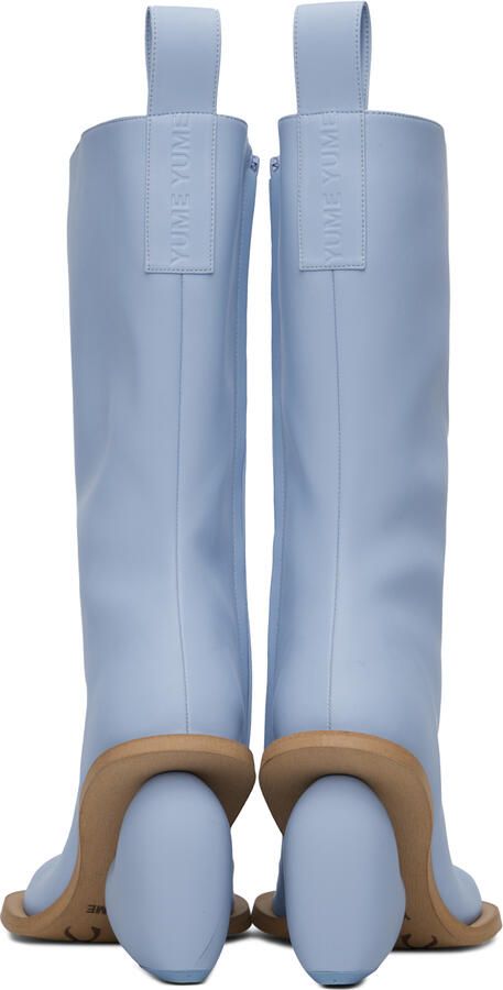 YUME Blue Love Boots - Picture 3