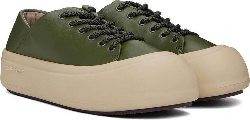 YUME Green Goofy Sneakers - Picture 2