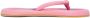 YUME Pink Eight Flip Flops - Thumbnail 1