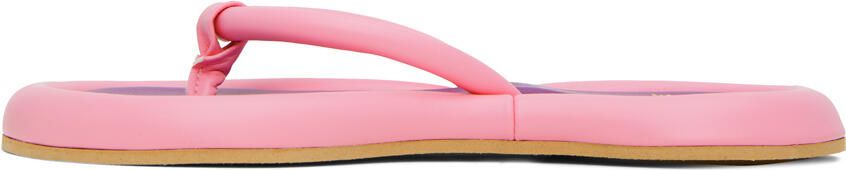 YUME Pink Eight Flip Flops - Picture 4