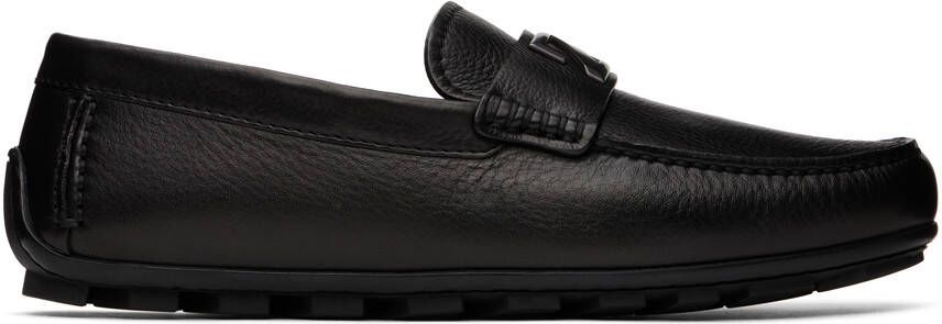 ZEGNA Black Highway Driving Loafers