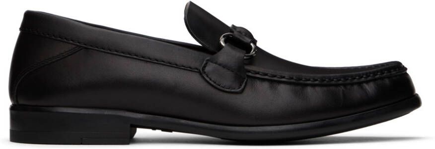 ZEGNA Black Vittorio Loafers - Picture 1