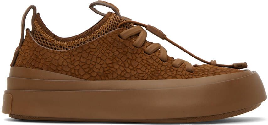 ZEGNA Brown MRBAILEY Edition Triple Stitch Sneakers