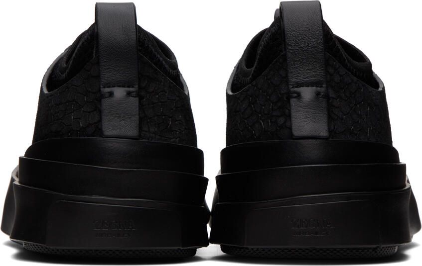 ZEGNA Black MRBAILEY Edition Triple Stitch Sneakers
