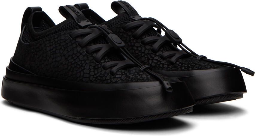 ZEGNA Black MRBAILEY Edition Triple Stitch Sneakers - Picture 2