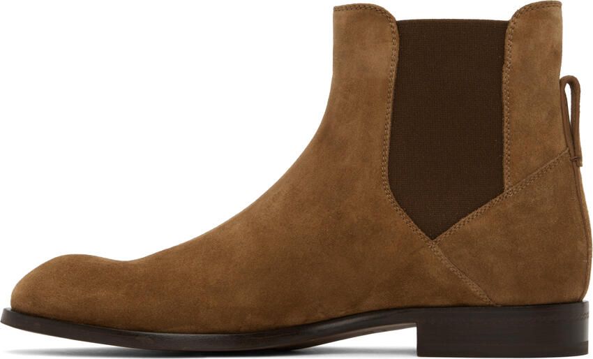 ZEGNA Brown Blake Chelsea Boots - Picture 3
