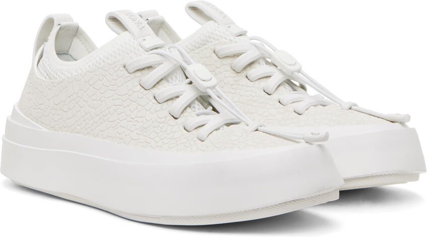 ZEGNA White MRBAILEY Edition Triple Stitch Sneakers - Picture 2