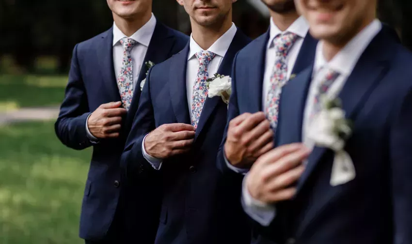 The most beautiful men's outfits for a wedding